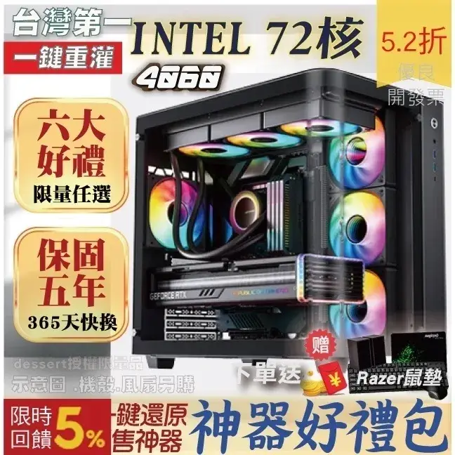 【2026電競桌機推薦】告別卡頓破圖!7款論壇熱議評比!3A大作/模擬器多開、MSI/華碩